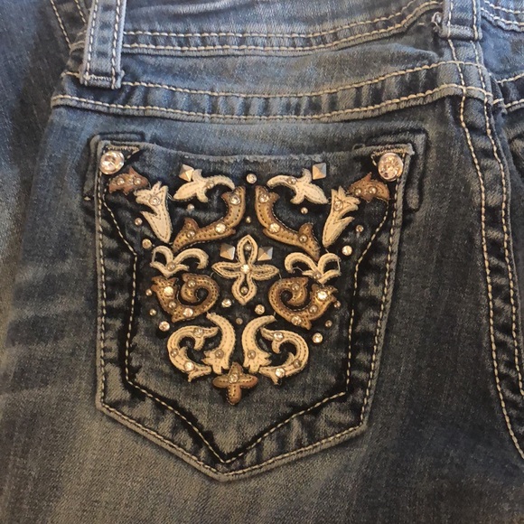 Miss me cuffed capri size 28 - Picture 2 of 5